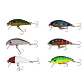 3,2g/35mm minipüügilant uppuv minipüügisööt Micro Minnow vooblerid CrankBait haugi püügiks Crankbait landid