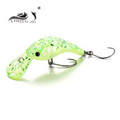 LTHTUG Area Forellipüügi Lant RUSH BELL Medium Diving Minnow 33mm 2g Ujuv Crankbait Noiseless Hard Artificial LW124