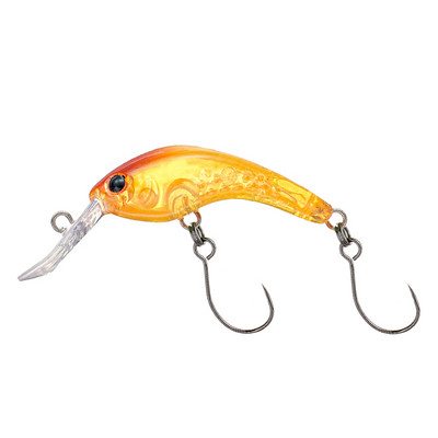 LTHTUG Area Forellipüügi Lant RUSH BELL Medium Diving Minnow 33mm 2g Ujuv Crankbait Noiseless Hard Artificial LW124
