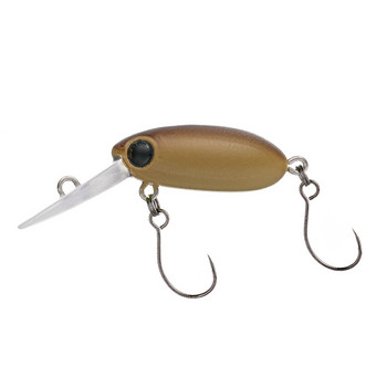 LTHTUG Trout Area Fishing Lure INCH CRANK Medium Diving 25mm 2g Slow Sinking Crankbait Noise Hard Artificial LW123