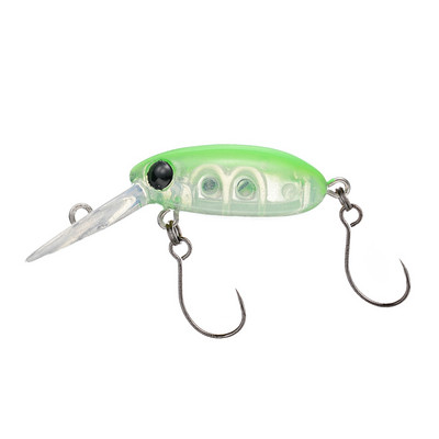 LTHTUG Forelliala püügilant INCH CRANK Medium Diving 25mm 2g Aeglaselt vajuv Crankbait Noise Hard Artificial LW123