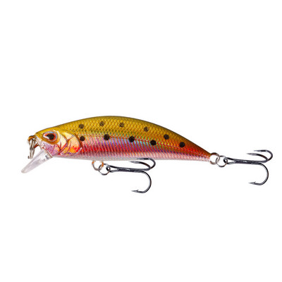 1 τεμ Minnow Fishing Lure 4,9g 6cm Wobbler Slow Sinking Artificial Plastic Hard Bait Crankbait for Bass Pike Pesca Είδη ψαρέματος