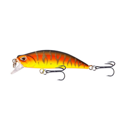 1 τεμ Minnow Fishing Lure 4,9g 6cm Wobbler Slow Sinking Artificial Plastic Hard Bait Crankbait for Bass Pike Pesca Είδη ψαρέματος