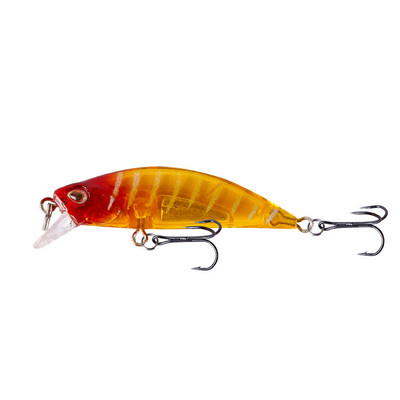 1 τεμ Minnow Fishing Lure 4,9g 6cm Wobbler Slow Sinking Artificial Plastic Hard Bait Crankbait for Bass Pike Pesca Είδη ψαρέματος