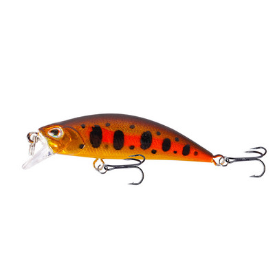 1 τεμ Minnow Fishing Lure 4,9g 6cm Wobbler Slow Sinking Artificial Plastic Hard Bait Crankbait for Bass Pike Pesca Είδη ψαρέματος
