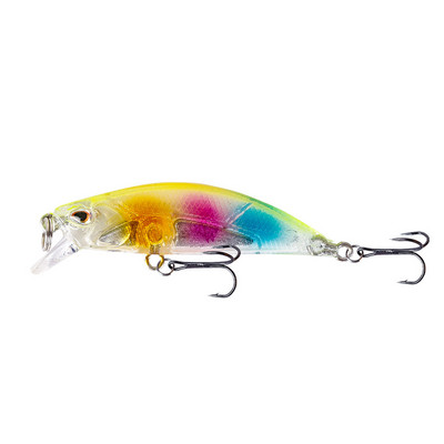 1 τεμ Minnow Fishing Lure 4,9g 6cm Wobbler Slow Sinking Artificial Plastic Hard Bait Crankbait for Bass Pike Pesca Είδη ψαρέματος
