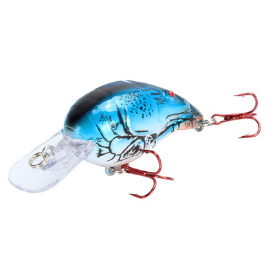 1 tk ujuv vändaga püügilant 7 cm 11,5 g Crankbait hiiremudel 3D Eyes Jerkbait plastist kunstlik kõva sööt elutruud ujumisriistad