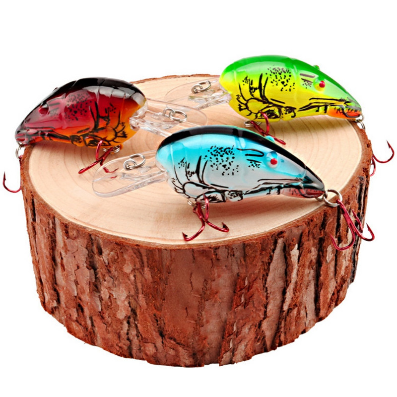 1 tk ujuv vändaga püügilant 7 cm 11,5 g Crankbait hiiremudel 3D Eyes Jerkbait plastist kunstlik kõva sööt elutruud ujumisriistad