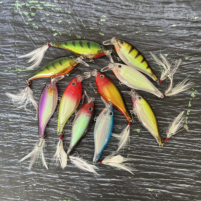 Uppuvad Minnow kalapüügi landid 90 mm 13g Crankbait Swimbait Wobbler kunstlikud kõvad söödad magevee merevee 3D Pesca Tackle jaoks