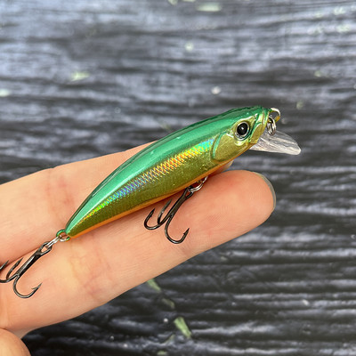 1tk 50mm 6g uppuvad Minnow kalapüügi voblerid haugi kunstliku kõva söödaga Pesca Isca Swimbait kalastustarbed uued 2024