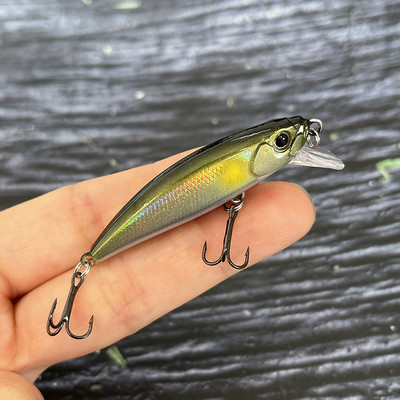 1tk 50mm 6g uppuvad Minnow kalapüügi voblerid haugi kunstliku kõva söödaga Pesca Isca Swimbait kalastustarbed uued 2024