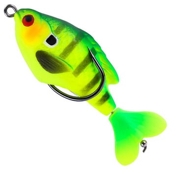 Rotate Tail Crank Fishing Lure Wobbles 7,5cm 8,5g Topwater Soft Baits Lifelike Artificial Hard Bait Bass Pike Fishing Tacking