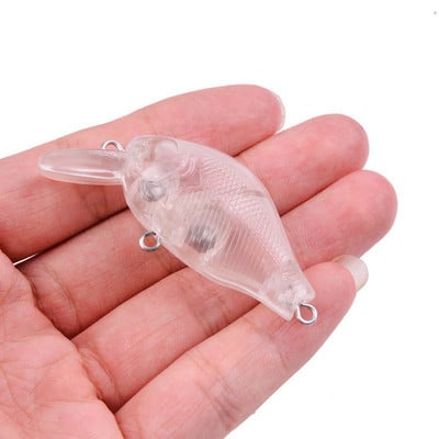 1 buc Crankbait Naluci de pescuit 5,2 cm 8,5 g Ochi 3D Plutitor de calitate plastic Artificial Momeală tare Bass Stiuca Wobblers Aparatură de pescuit