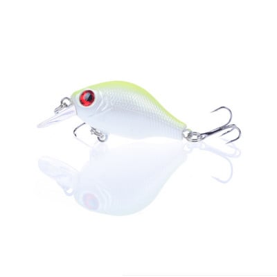 1 buc Crankbait Naluci de pescuit 5,2 cm 8,5 g Ochi 3D Plutitor de calitate plastic Artificial Momeală tare Bass Stiuca Wobblers Aparatură de pescuit