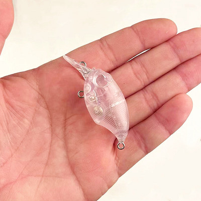 1 tk püügilant 6 cm 8,4 g ujuv väntsööt Kunstlik plastikust kõva sööt Minnow Bass Voblerid karpkala trollimiseks Püügitarbed