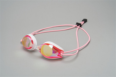Laste ujumisprillide nööripea koos erksavärviliste galvaniseeritud HD veekindlate väliujumisprillidega