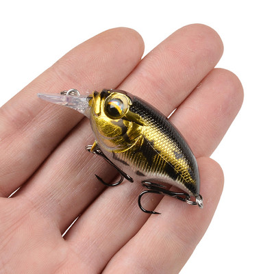 1 tk ujuv Crankbait püügilant 5,8 cm 8,2 g tehisplastist kõva sööt Minnow voblerid Pike Bass Jerkbaits kalastustarbed
