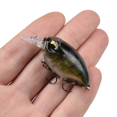 1 tk ujuv Crankbait püügilant 5,8 cm 8,2 g tehisplastist kõva sööt Minnow voblerid Pike Bass Jerkbaits kalastustarbed