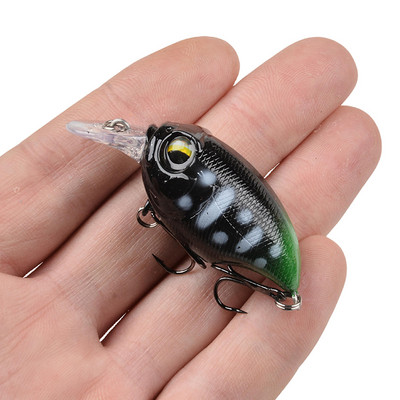 1 tk ujuv Crankbait püügilant 5,8 cm 8,2 g tehisplastist kõva sööt Minnow voblerid Pike Bass Jerkbaits kalastustarbed