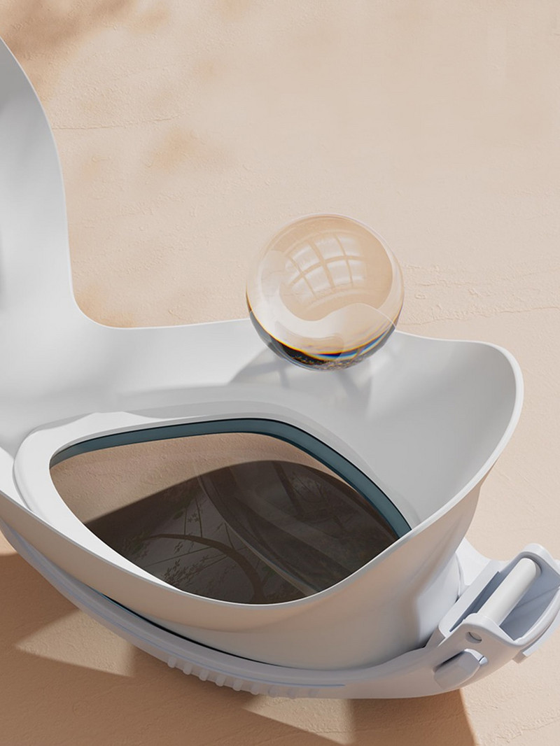 Profesionalne leće protiv zamagljivanja i UV zaštite za odrasle Muškarci Ženske naočale za plivanje Vodootporne podesive silikonske naočale za plivanje u bazenu