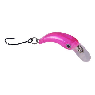 1 tk ujuv Minnow kalapüügilant 3,8 cm 1,5 g mini kunstlik kõva sööt terav konks väntsööda vobbler forell haugi bassipüük