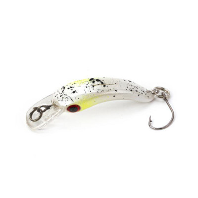 1 tk ujuv Minnow kalapüügilant 3,8 cm 1,5 g mini kunstlik kõva sööt terav konks väntsööda vobbler forell haugi bassipüük