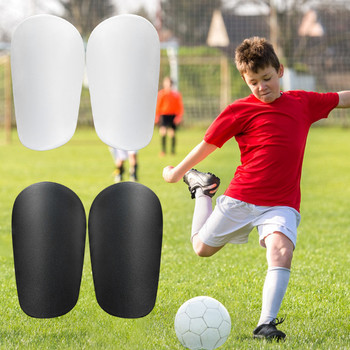 1 ζεύγος Mini Shin Pads EVA Αντικραδασμικό προστατευτικό ποδοσφαίρου με απορρόφηση κραδασμών Προπόνηση ποδοσφαίρου Προστατευτικά κνήμης για ενήλικες Παιδιά