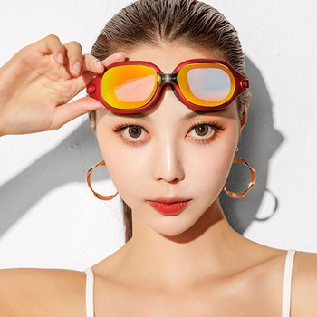 Очила за плуване Очила за гмуркане с голяма рамка UV Protect Chic Fashion Men Women Swim Goggles Очила за плуване за водни спортове