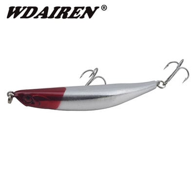 1 τεμ. Μολύβι Ψαρέματα 9 εκ. 7,5 γραμμάρια Μιμείτε το δόλωμα που πεθαίνει αργά Swinbait Wobblers Tackle Minnows Japan Hard lure Isca Bass Peche