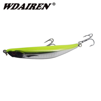 1 τεμ. Μολύβι Ψαρέματα 9 εκ. 7,5 γραμμάρια Μιμείτε το δόλωμα που πεθαίνει αργά Swinbait Wobblers Tackle Minnows Japan Hard lure Isca Bass Peche