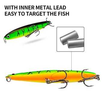 Μολύβι Sinking Fishing Lure Βάρη 10-24g Bass Fishing Deckle Lures Αξεσουάρ ψαρέματος Θαλπωρή αλμυρού νερού Fish Bait Trolling