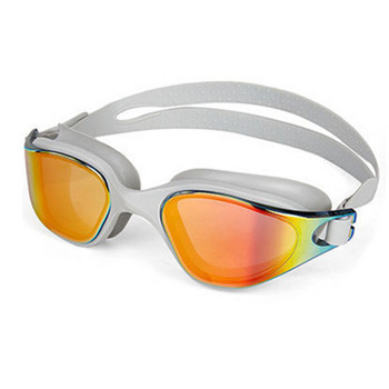 Πολύχρωμα γυαλιά κολύμβησης ενηλίκων κατά της ομίχλης UV αδιάβροχα γυαλιά πισίνας σιλικόνης για άνδρες Γυναικεία Παιδικά γυαλιά κατάδυσης