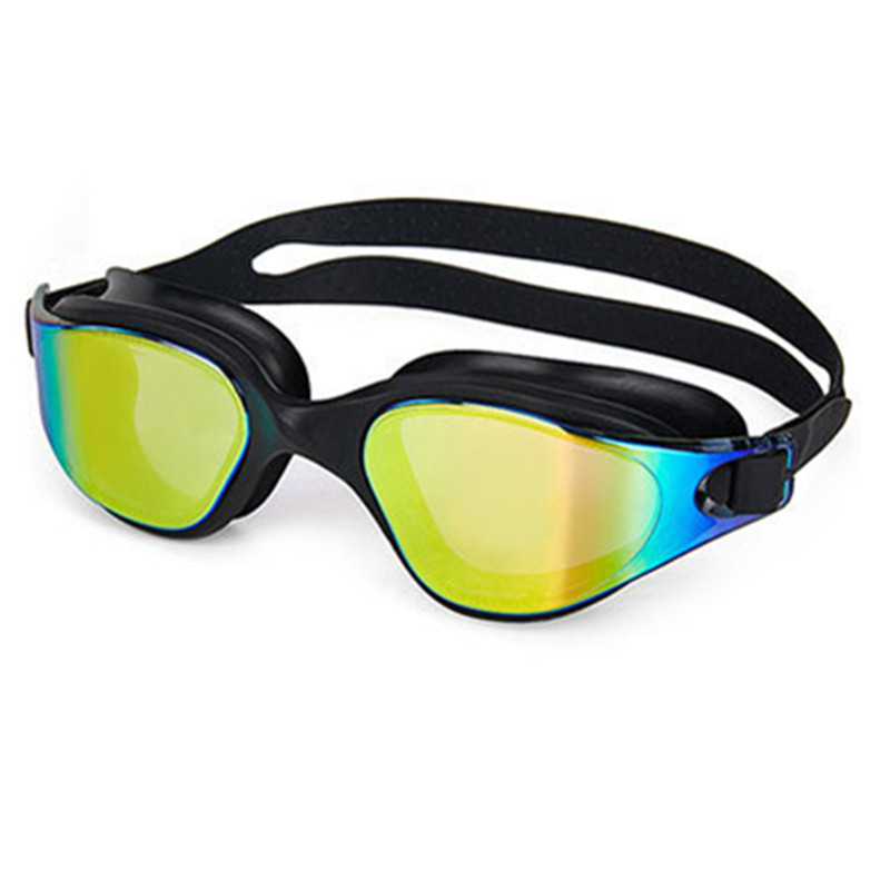 Ochelari de înot multicolori pentru adulți, anti-aburire, UV, impermeabili, din silicon pentru piscină, ochelari de înot pentru bărbați, femei, copii, ochelari de scufundări