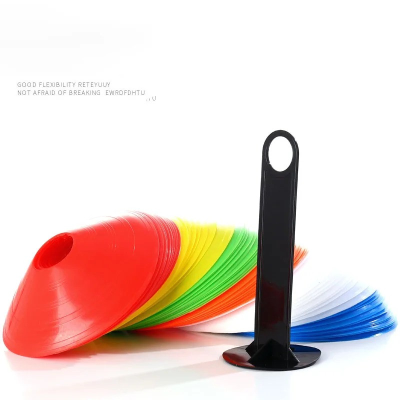 Μαρκαδόρος ποδοσφαίρου Κώνος Εξοπλισμός προπόνησης ποδοσφαίρου Kids Pro Disc Cone Ευκινησία Εμπόδια άσκησης Αποφυγή Αξεσουάρ αθλητικής προπόνησης