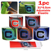 1 τμχ Παιδί Ενήλικες Ποδόσφαιρο Captain Armband Ποδόσφαιρο μπράτσο μπάντα ποδοσφαίρου Δώρο Soccer Leader Captain Group Προπόνηση ποδοσφαίρου