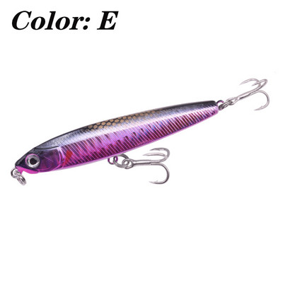 1 kom tonuća olovka mamac za pecanje 10 g 14 g 18 g vobleri za trolling Umjetni tvrdi mamci za brancine Slanovodni Pesca ribolovni pribor