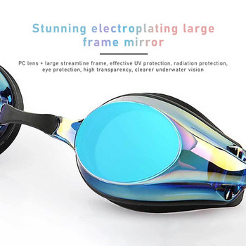 Γυαλιά κολύμβησης Ανδρικά γυαλιά κολύμβησης Γυαλιά κολύμβησης Γυαλιά κολύμβησης για ενήλικες χωρίς διαρροή UV Προστασία