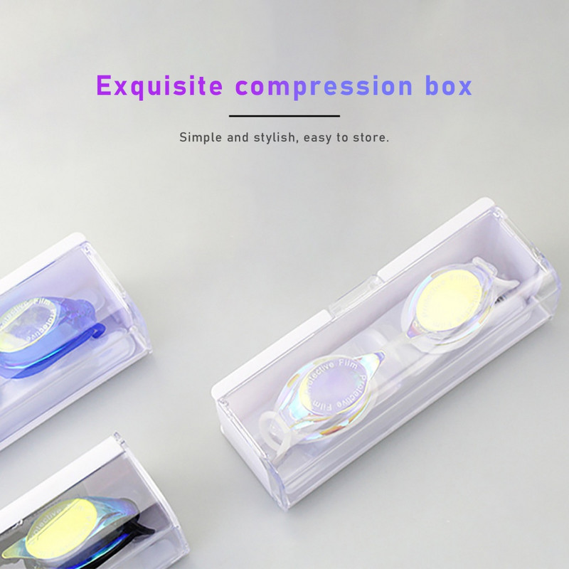 Peldēšanas brilles Vīriešu Sievietēm Pieaugušajiem Pret miglas Aizsardzība pret UV starojumu Polarizētas peldēšanas brilles Peldēšanas brilles