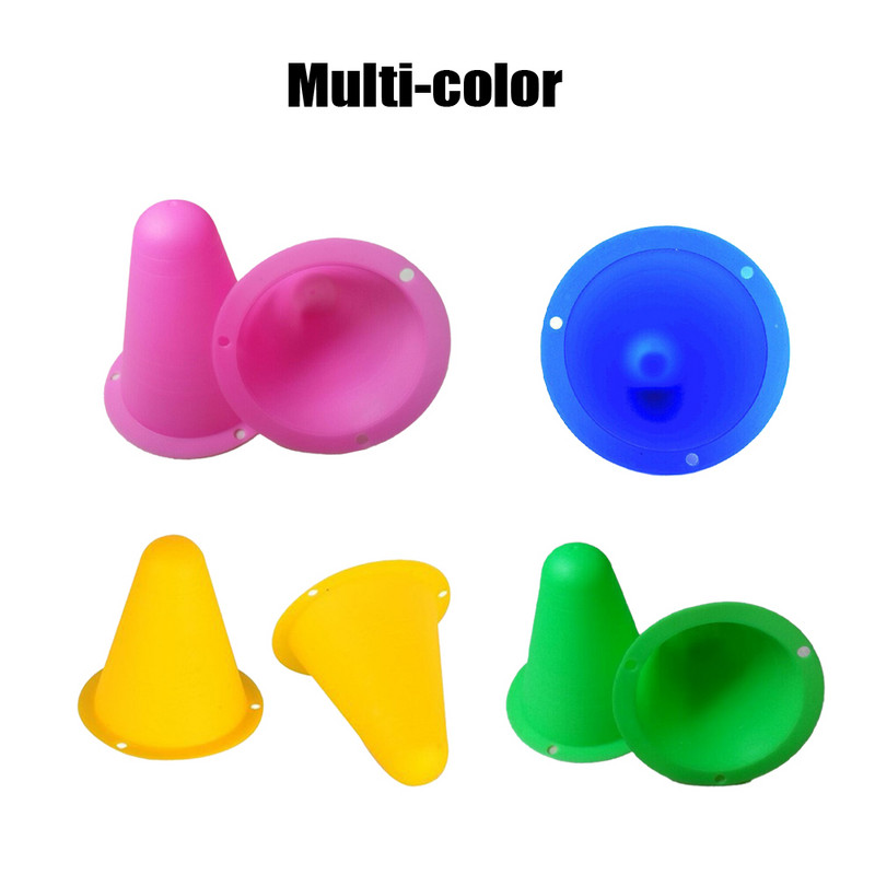 50 de bucăți conuri de antrenament pe pistă Obstacole de patinaj cu rotile Sport agil Conuri mici Perfecte pentru orice sport Fotbal Jocuri de baschet