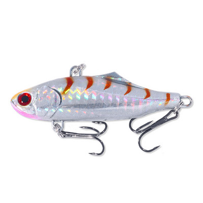 1tk Winter Hard Sea Fis 7cm 24g Winter VIB kalapüügi landid Long Shot uppuvad vibratsioonivoblerid Crankbait Isca Artificial