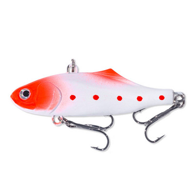 1tk Winter Hard Sea Fis 7cm 24g Winter VIB kalapüügi landid Long Shot uppuvad vibratsioonivoblerid Crankbait Isca Artificial
