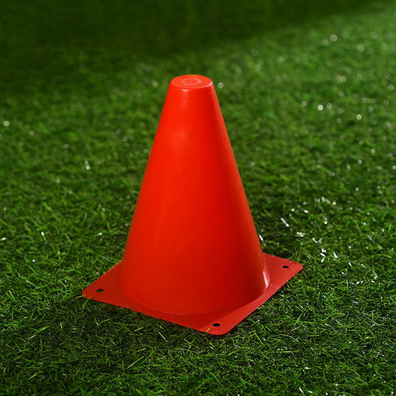 10 tk Jalgpalli markerkoonused Jalgpalli märgistustass Kaasaskantav kerge ste markerkoonused Rulljalgpalli treeningvarustus