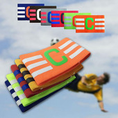 Futballkapitány karszalagos fociverseny sportmérkőzésvezető karszalag jelvénye