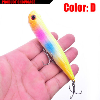 1 τεμ TopWater Floating Pencil Fishing Lure 11cm 15g Τεχνητό Σκληρό Δόλωμα Swimbait wobblers Popper Fishing Lures Ψαρέματα