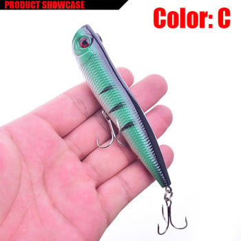 1 τεμ TopWater Floating Pencil Fishing Lure 11cm 15g Τεχνητό Σκληρό Δόλωμα Swimbait wobblers Popper Fishing Lures Ψαρέματα