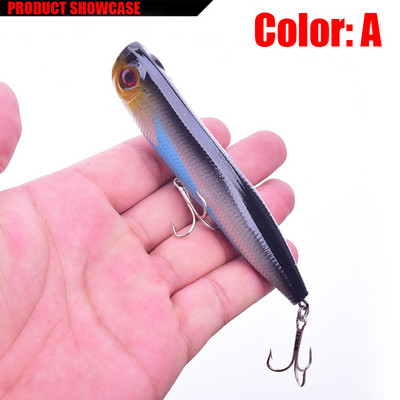 1 τεμ TopWater Floating Pencil Fishing Lure 11cm 15g Τεχνητό Σκληρό Δόλωμα Swimbait wobblers Popper Fishing Lures Ψαρέματα