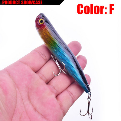 1 τεμ TopWater Floating Pencil Fishing Lure 11cm 15g Τεχνητό Σκληρό Δόλωμα Swimbait wobblers Popper Fishing Lures Ψαρέματα