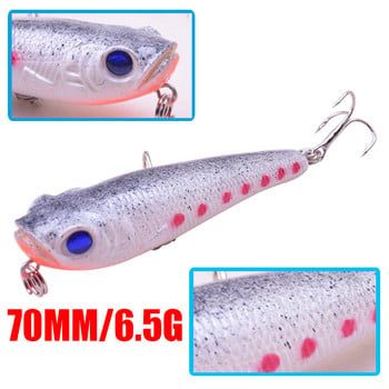 1 τεμ Pencil Fishing Lure 55mm 8,2g Topwater Floating Fishing Wobbler Artificial Hard Bait Crankbait Pesca Minnows Fishing Tackle