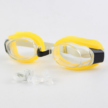 Деца Деца Тийнейджъри Регулируеми очила за плуване Очила за плуване Очила за очила Очила за очила Спортни бански костюми с тапи за уши и щипка за нос