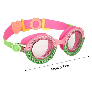 Детски очила за плуване Детски очила, каишка за бързо освобождаване Очила против теч R66E